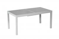 MX Gartenmöbel Ostia Set 5tlg. schwarz Tisch 160/220x90cm